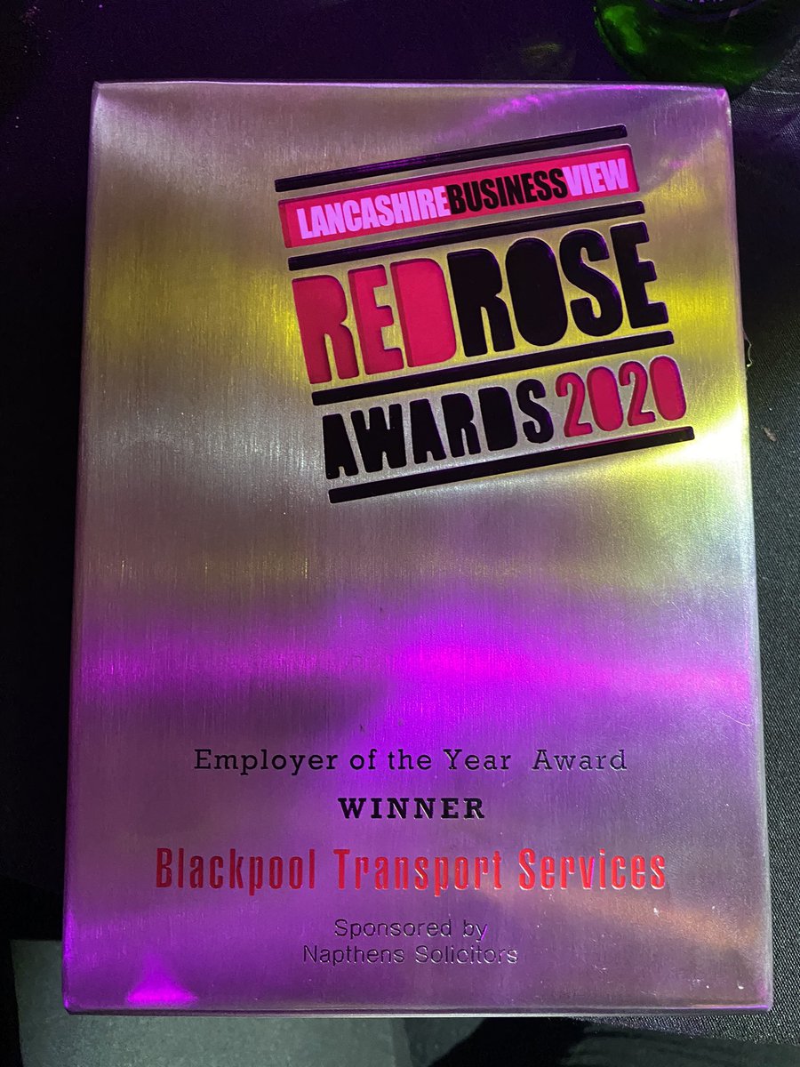 ianmiddlemiss2's tweet photo. We won Employer of the Year at  Red Rose Awards https://t.co/Xf7IeTf4Hq