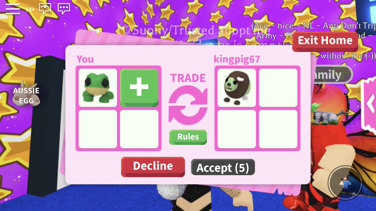 sunnyplaysrblx's tweet photo. W/f/l??? (Both accepted) #Adoptmetrades #adoptmehacking #Adoptmetrade #adoptmetradin #adoptmebuilds #adoptmegiveaways #adoptmeoffers #adoptmetrafes #adoptmegiveaway #adoptmerobux #AdoptMePets #adoptmehackers #adoptmeroblox https://t.co/ObbH9TVZuS