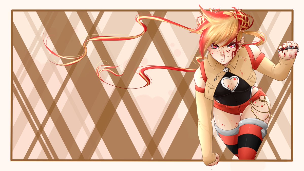 EmeriWatson_'s tweet photo. ❤️💀🌺
♡
♡
#androbelia #oc #art #drawing #originalcharacter #pink #illustration #dibujo #anime #angrygirl #animedrawing https://t.co/BJrcrjvSTR