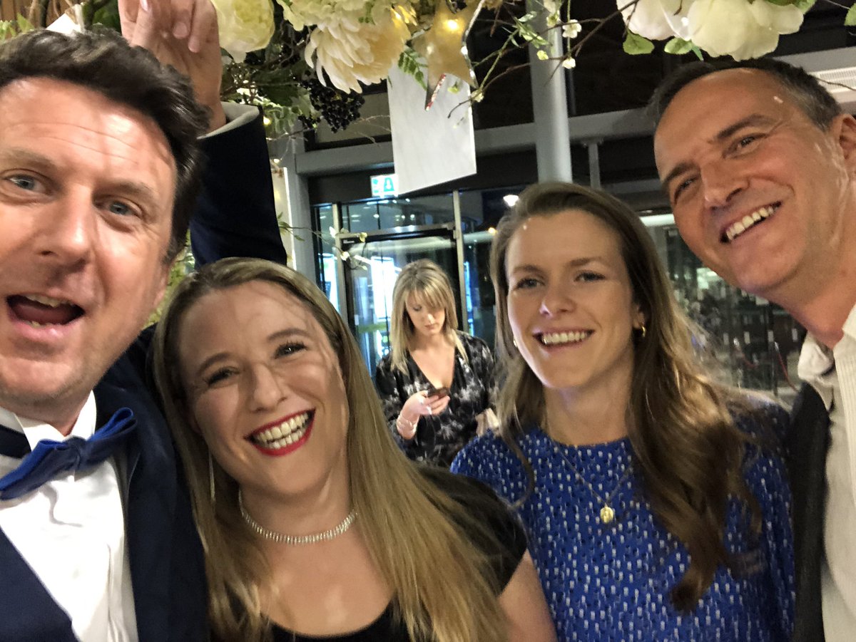 Has a lovely evening with my <a href="/ab_and_beyond/">AB Brand and Marketing Agency</a> pals at <a href="/ExeterLivingAwd/">Exeter Living Awards</a>