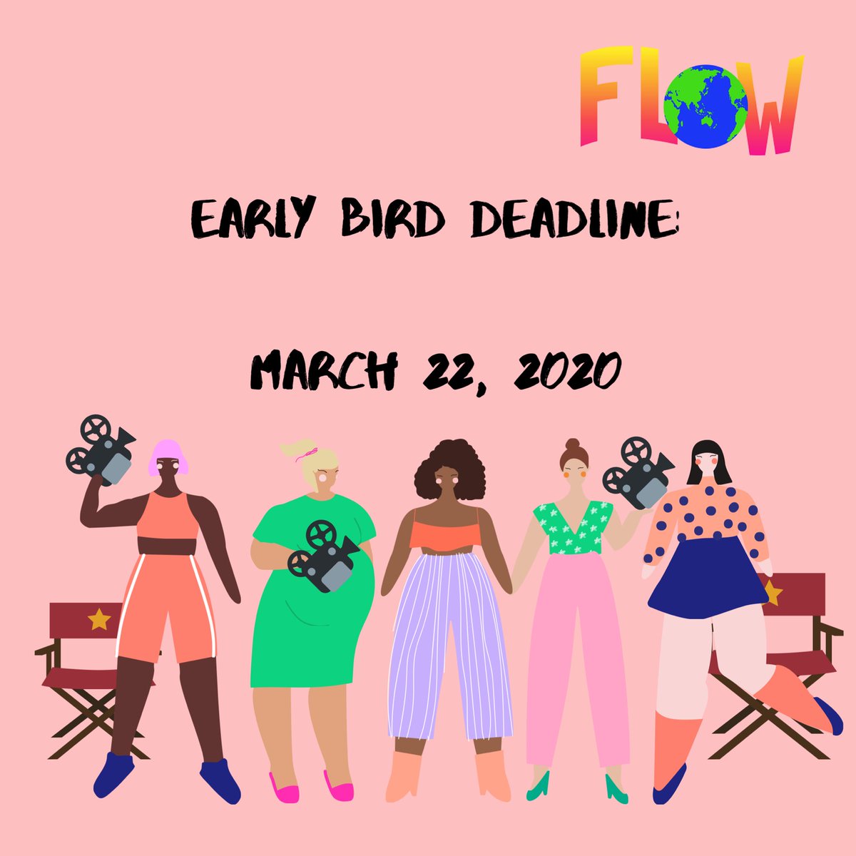 FLOWFilmFest's tweet image. Only 10 Days left to submit your entries for the Early Bird Special!

Visit filmfreeway.com/FLOWFFM
 
#FlowFFM #FloridaLeaders #FloridaTalent #FloridaEntertainment #FloridaFilmmakers #FloridaCreatives #WomenFilmmakers #WomenEntrepreneurs #WomenEmpowerment #FloridaFilmIndustry