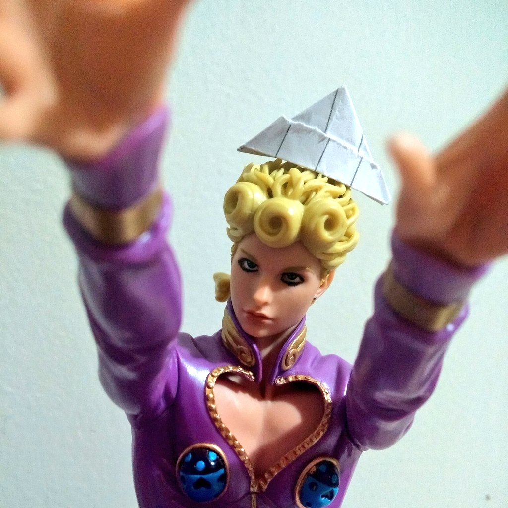 everyday a photo of my giorno figure until his birthday ; a thread