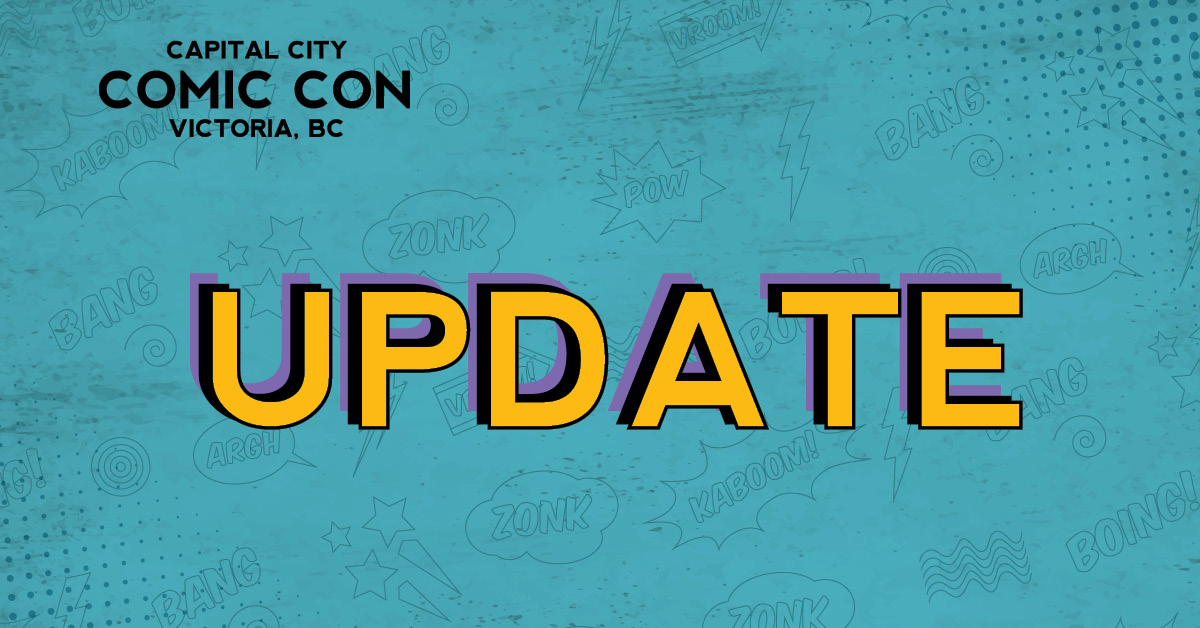 capcitycomic's tweet image. Please read for an important update regarding Capital City Comic Con 2020:  capitalcitycomiccon.ca/health-safety/