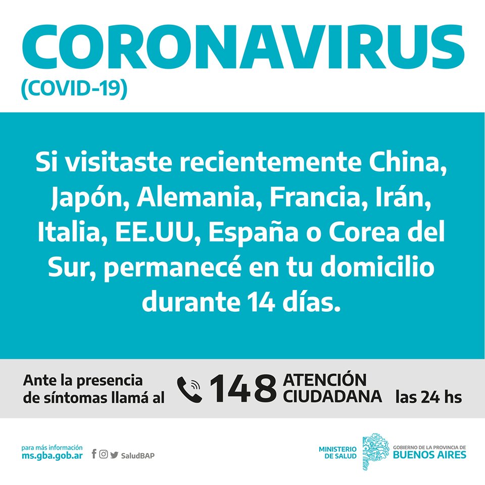 PuntaMogotesMDQ's tweet photo. #Coronavirus | Para prevenir la enfermedad es importante saber cómo cuidarse. Seguí estas recomendaciones de @SaludBAP 👇🏽 https://t.co/WmdcZly7d1