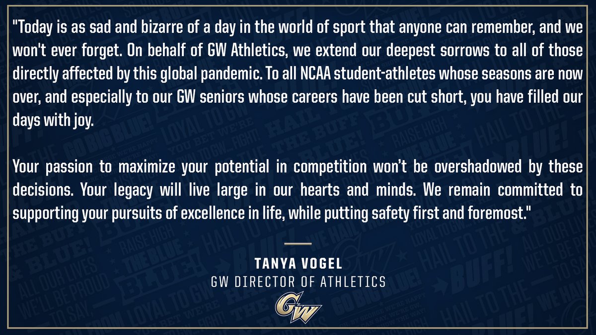 George Washington Athletics tweet media