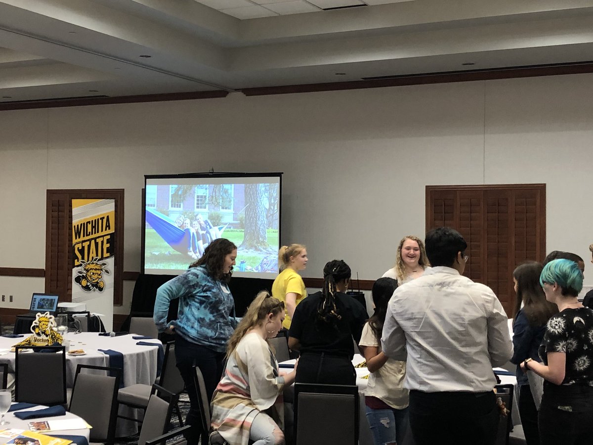 Great things happening in Dallas! Met with 10 wonderful counselors to learn more about WSU during happy hour and now 15 admitted students who are learning their next steps to becoming official Shockers @HTownShocker <a href="/TexasShockers/">Chandra Cralle</a> <a href="/Hammyshock/">Aaron Hamilton</a> <a href="/wheatweet/">Bobby Gandu</a>