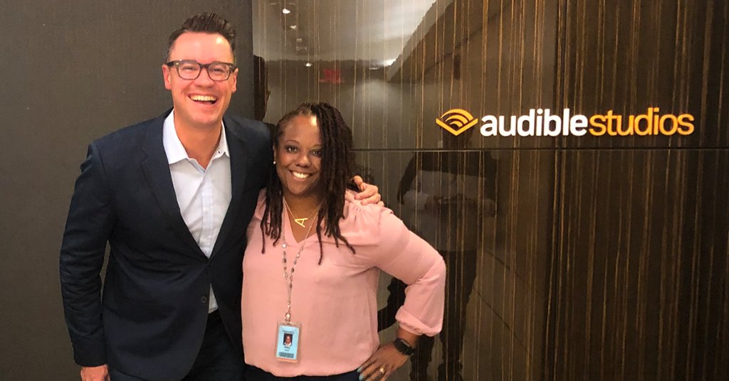 audible_com's tweet photo. The latest episode of #Audicted features 'ships the editors love, plus an exclusive interview with @MrDaveHollis about his debut 'Get Out Of Your Own Way.' https://t.co/DZIGbo5kgm https://t.co/3i9pYLIu6P
