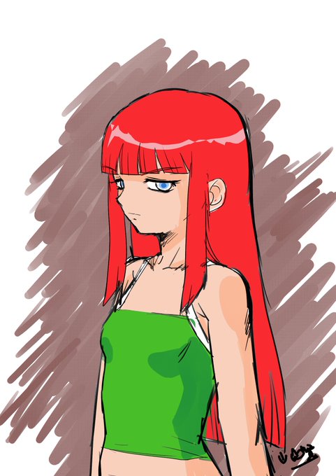 なんとなく描いた落書きだけど好みが出ちゃうね 