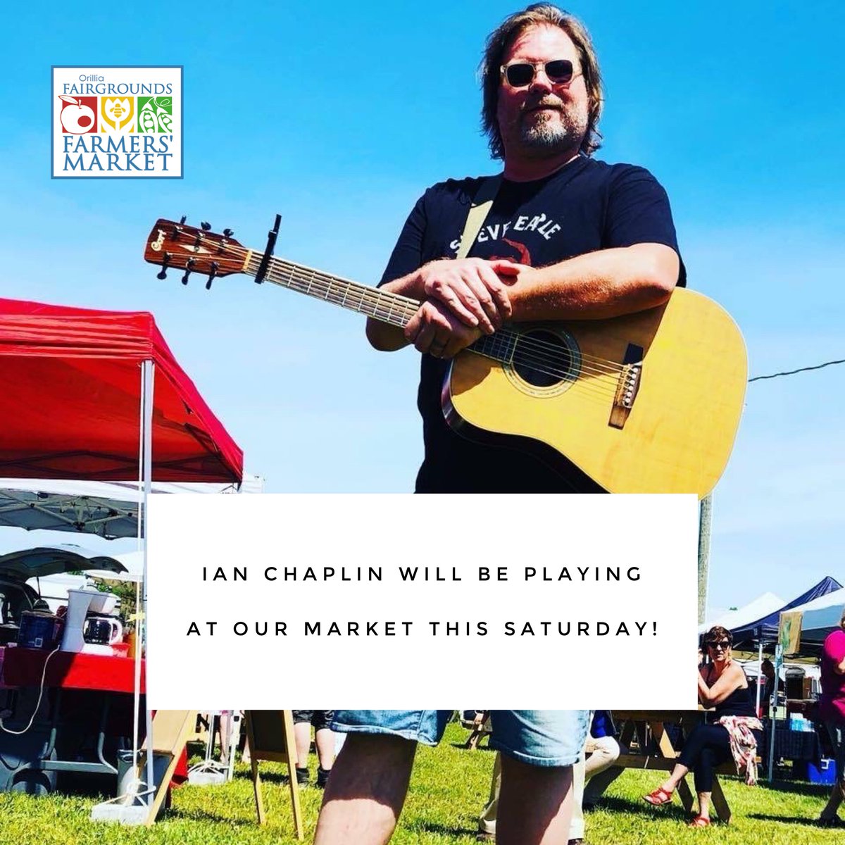 OFFM_ODAS's tweet photo. That’s right!  Ian Chaplin will be performing at Our Market this Saturday!
#localmusician #localmusic #supportlocal #farmersmarket #saturdaymornings https://t.co/Yy9qfzOlYp