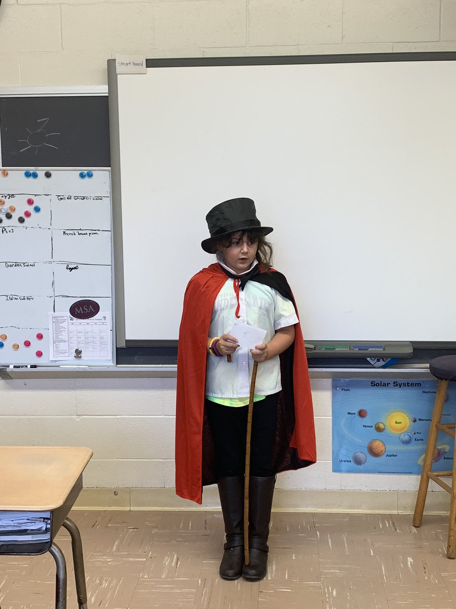 SetonMother's tweet photo. Today in third grade we learned about P. T Barnum, Walt Disney, Sally Ride, and Laurie Hernandez. #3Arocks #msa https://t.co/OCn29WDnOW