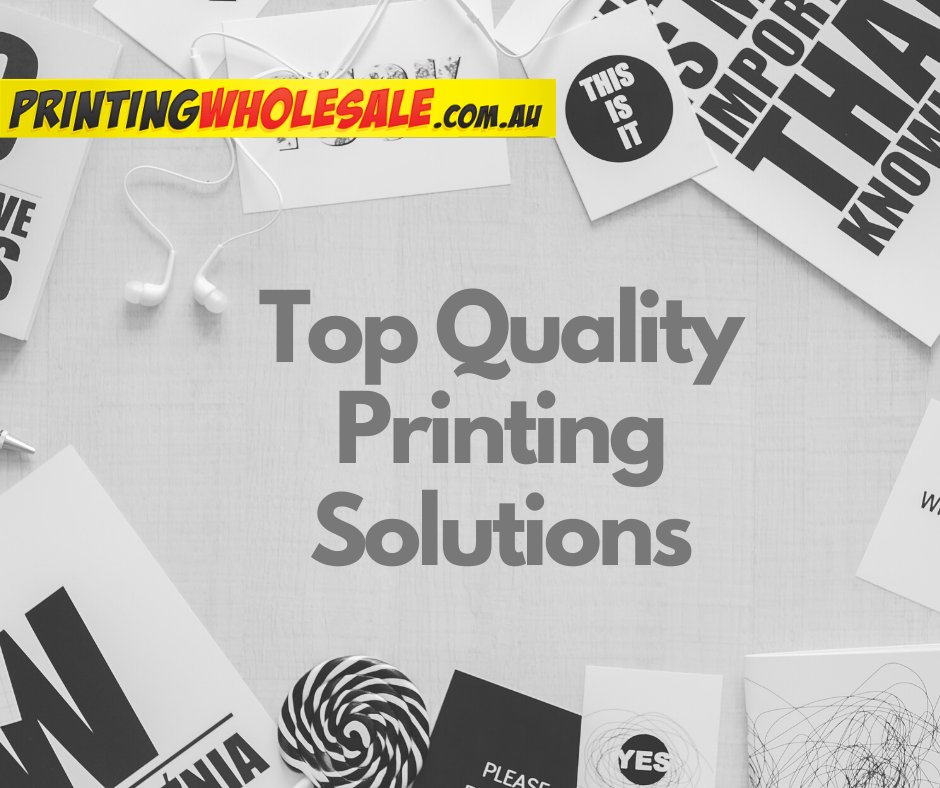 Top-quality print solutions for your personal or business needs. From Business cards, Booklets, Pull up banners and Shop signage to Posters and Folded flyers, we are your one-stop-shop for all your print requirements delivering Australia wide. printingwholesale.com.au