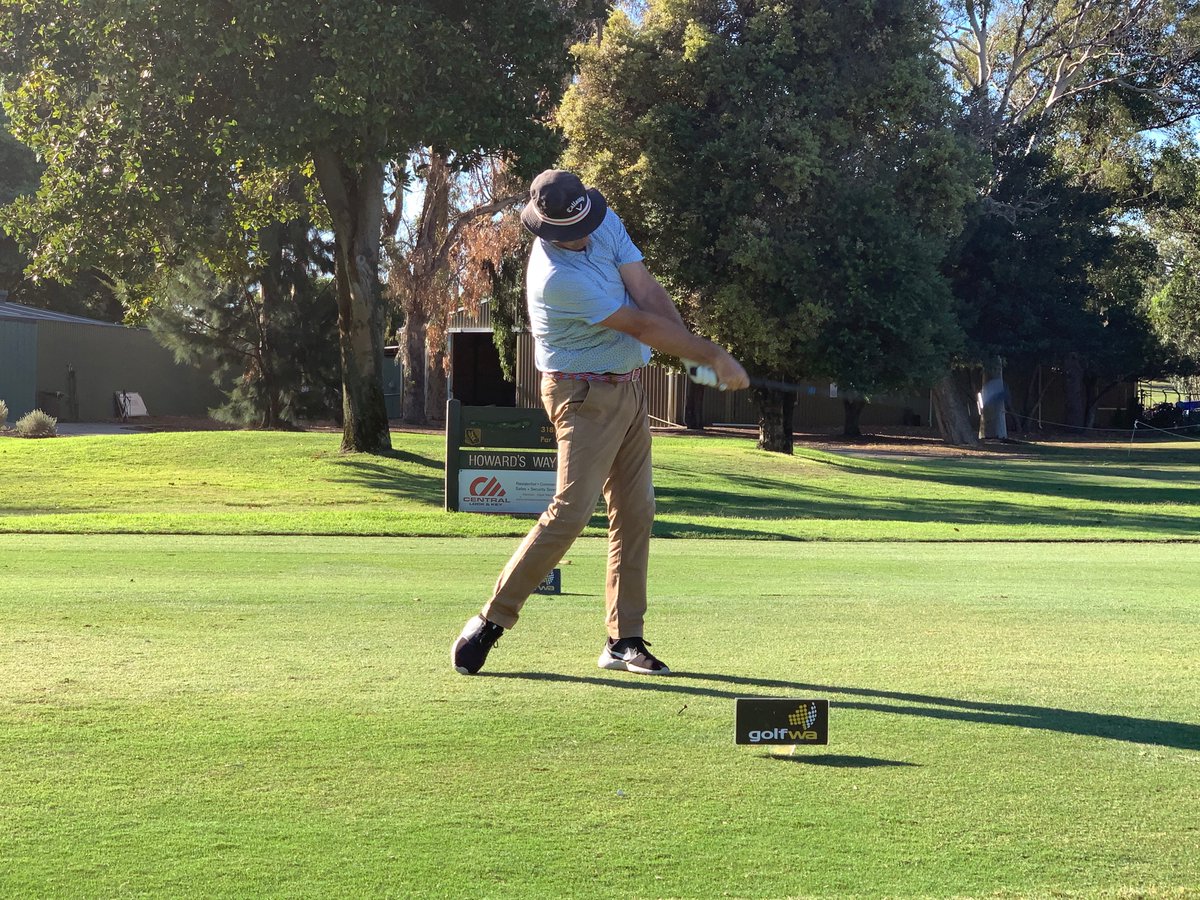 Round of 32 underway at WA Amateur at <a href="/melville_glades/">Melville Glades Golf</a>. <a href="/CottesloeGC/">Cottesloe Golf Club</a>’s Paul Patterson playing Adam Brady has fathered 6% of field and family makes up 9% !👍🏌️#goPaulJackThomas #teamPatto <a href="/GolfWestAust/">GolfWA⛳️</a> <a href="/GolfAust/">Golf Australia ⛳️</a> Live scores at golfwa.org.au