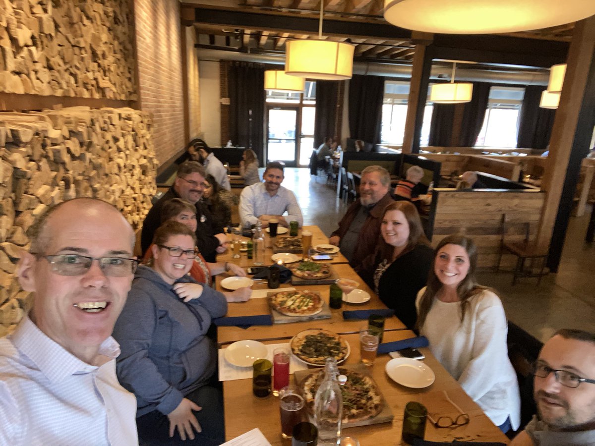 Regardless of how much time we spend in the office together, we have no problem spending more together over drinks! Thanks to our social committee for the fun gathering!