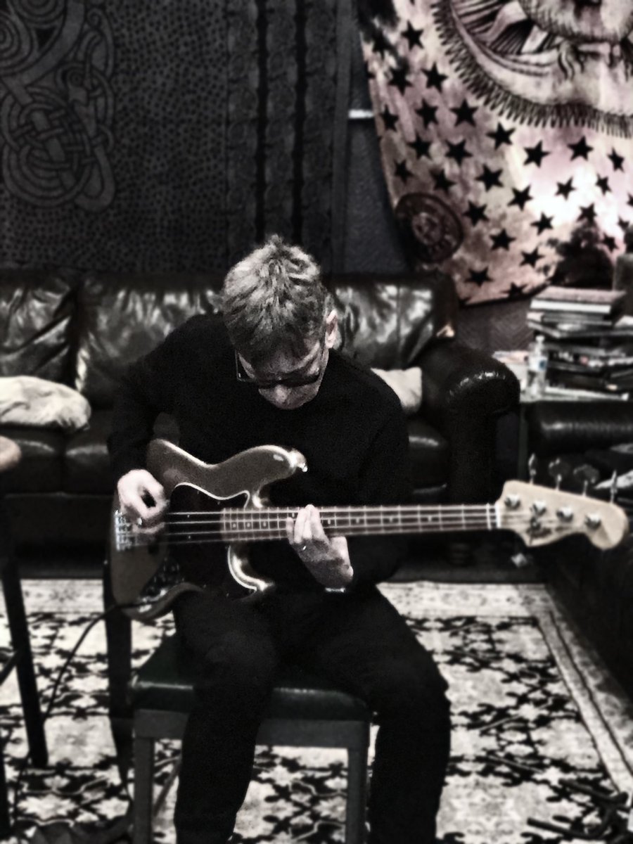 Andy Rourke (@andyrourkemusic) on Twitter photo Great to be back in the studio with my band <a href="/BlitzVegamusic/">Blitz Vega</a> playing my custom @fender #fenderjazz #bass ❤️🎼 .
.
.
#bassist #thesmiths #fender #recordingstudio #kav #blackstar #rotosound #gretsch #comingsoon #live Great to be back in the studio with my band <a href="/BlitzVegamusic/">Blitz Vega</a> playing my custom @fender #fenderjazz #bass ❤️🎼 .
.
.
#bassist #thesmiths #fender #recordingstudio #kav #blackstar #rotosound #gretsch #comingsoon #live