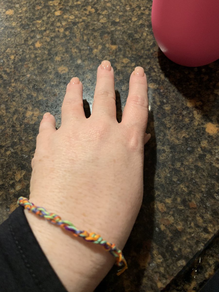 ClarkCounselor's tweet photo. I learned from fifth graders about how to make a friendship bracelet. They were patient with me and encouraged me. Day of play was the best! https://t.co/epvUguoaUo