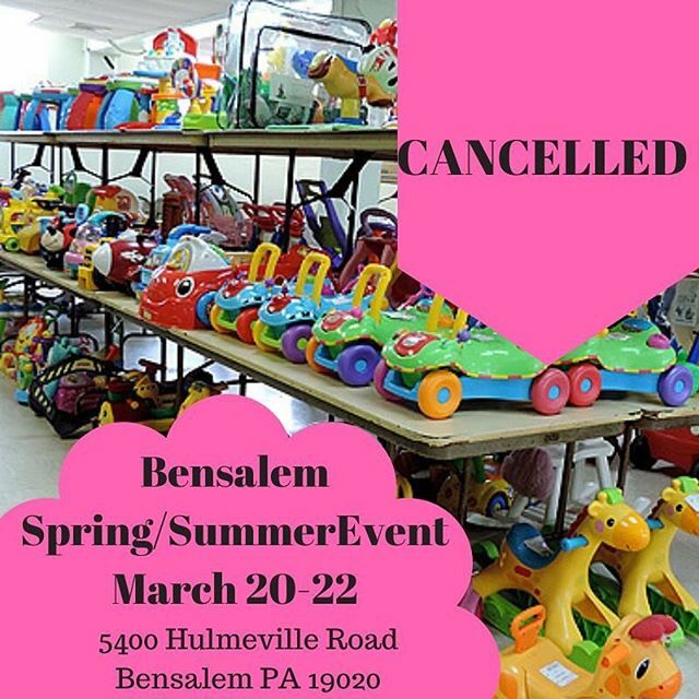 LilAngls's tweet photo. It is with a heavy heart that we have to cancel our beloved Bensalem Event March 20-22.  This was not easy for any of the parties involved but a decision we know had to be made for the well being of everyone!  Stay tuned for more info on our Feasterville… https://t.co/jevnls716w https://t.co/B72XeKinI8