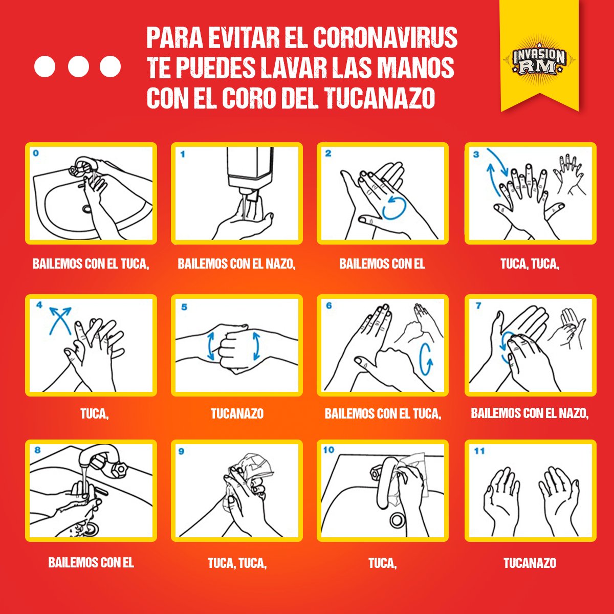 ¿Ya se aprendieron a lavar las manos para evitar el #Coronavirus? Raza