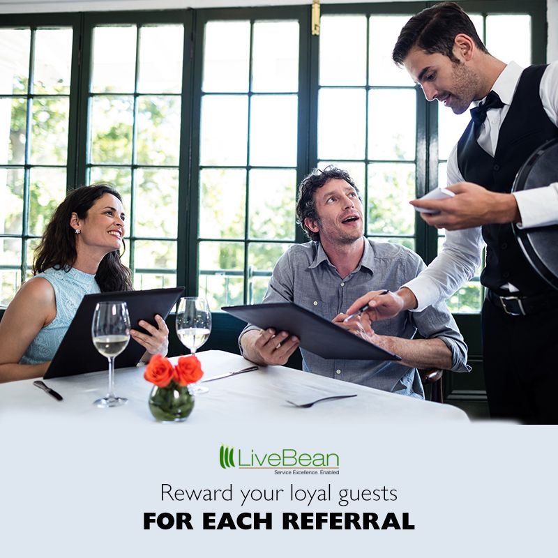 LiveBeanConslt's tweet photo. Offer attractive referral rewards to encourage your loyal guests to become brand advocates &amp; bring more business.

#TipsForHoteliers #HotelTips #LiveBean #HospitalityConsultancy #HospitalitySolutions https://t.co/8IAzLBykhj