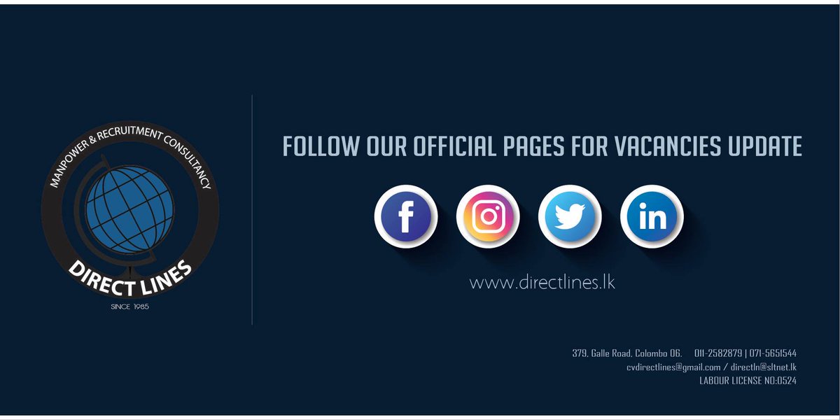 DirectLines1985's tweet photo. Share our post to help others to get a chance if you done.

#jobs #vacancy #KSA #saudiarabia  ##youthwork https://t.co/6lQkGOGxEQ