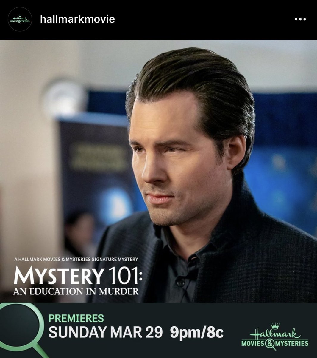 HallMarkMandMys's tweet photo. I am so excited for this new Mystery 101 
#Mystery101 
@KrisPolaha @JillWagner https://t.co/1h5AsW0zEh
