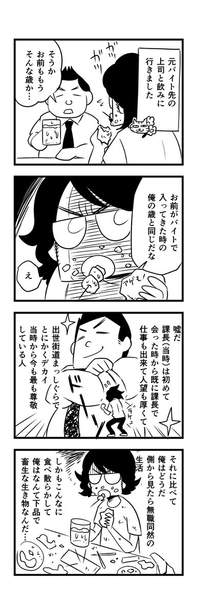 昔描いた日記マンガです。 