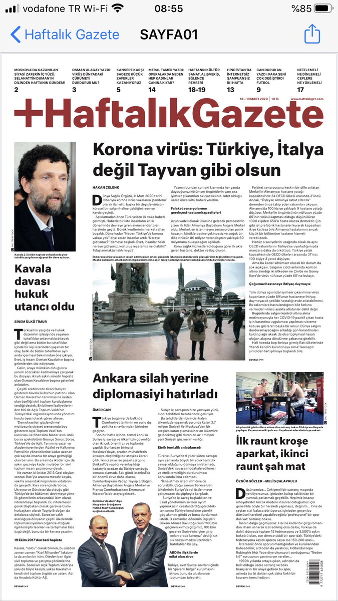 hakancelenkk's tweet photo. Haftalık Gazete’nin 3. sayısı bayilerde ⁦@haftalikgzt⁩ https://t.co/Yu68XCeJlx