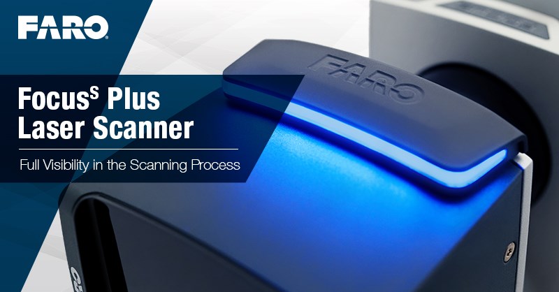 FaroAsia's tweet photo. The clearly visible status indicator on the Focus S Plus #LaserScanner indicates the current working mode of the device from a distance. Now you can rely on your #3Dscanning being completed accurately. https://t.co/xJ9Kcjq947 https://t.co/svHOoyDksd