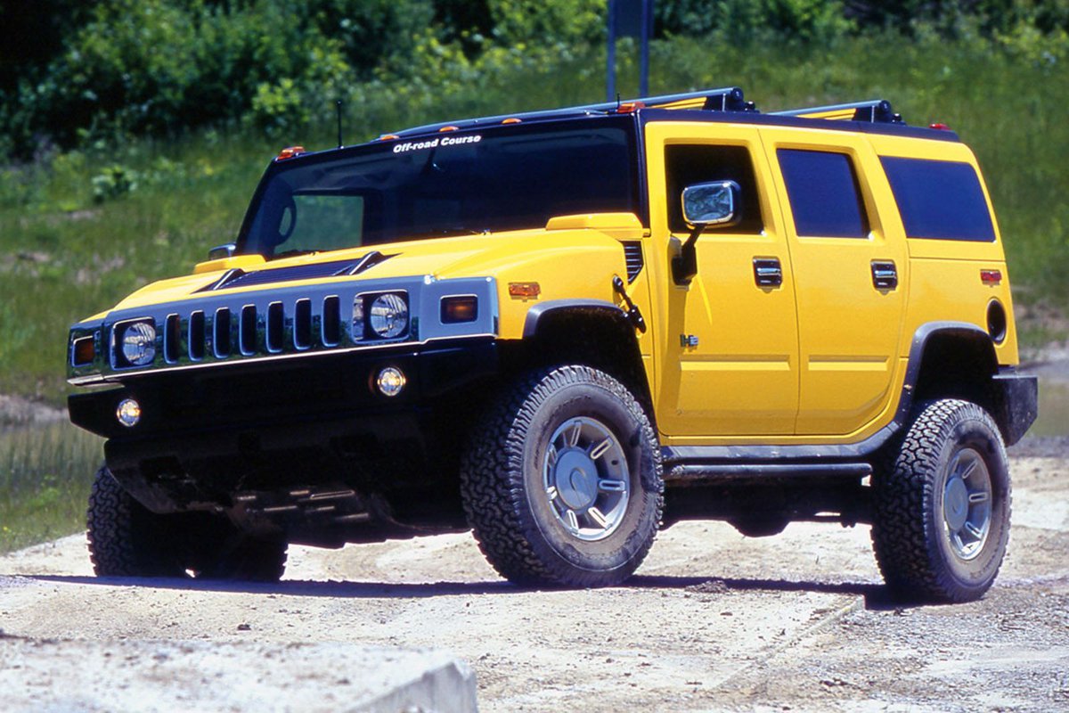 The Hummer H2 may be vulgar, but, on the plus side, no one will scoff at yo...