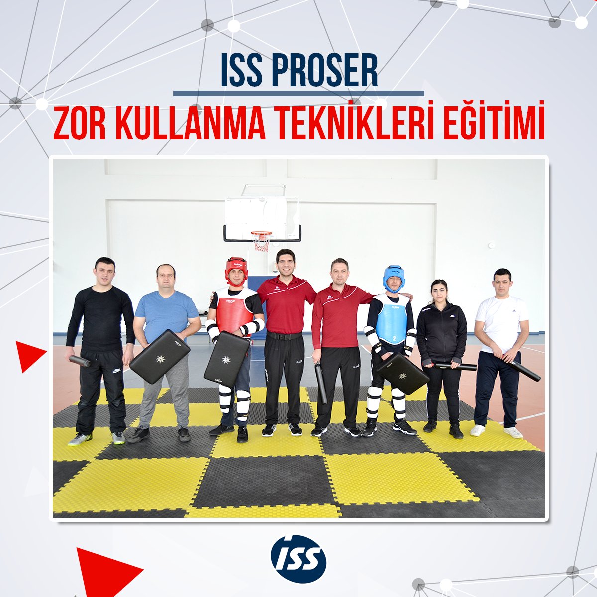 issturkiye's tweet photo. ISS Proser olarak, Şehir Hastanesi projemizde görevli personelimizle ‘’Zor Kullanma Teknikleri Eğitimi’’ gerçekleştirdik.

#issturkey #issproser #training https://t.co/051pS4uTRI