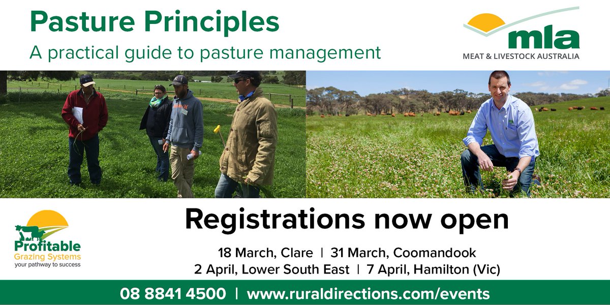 Did you miss out on joining our Pasture Principles program last year? Registrations are open for this years programs. Not holding an event in your area? Get in touch to discuss forming a group.