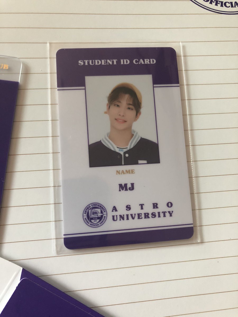 ASTRO AROHA 4期 ムンビン STUDENT ID CARD ASTRO AROHA 4期 ムンビン STUDENT ID CARD - メルカリ