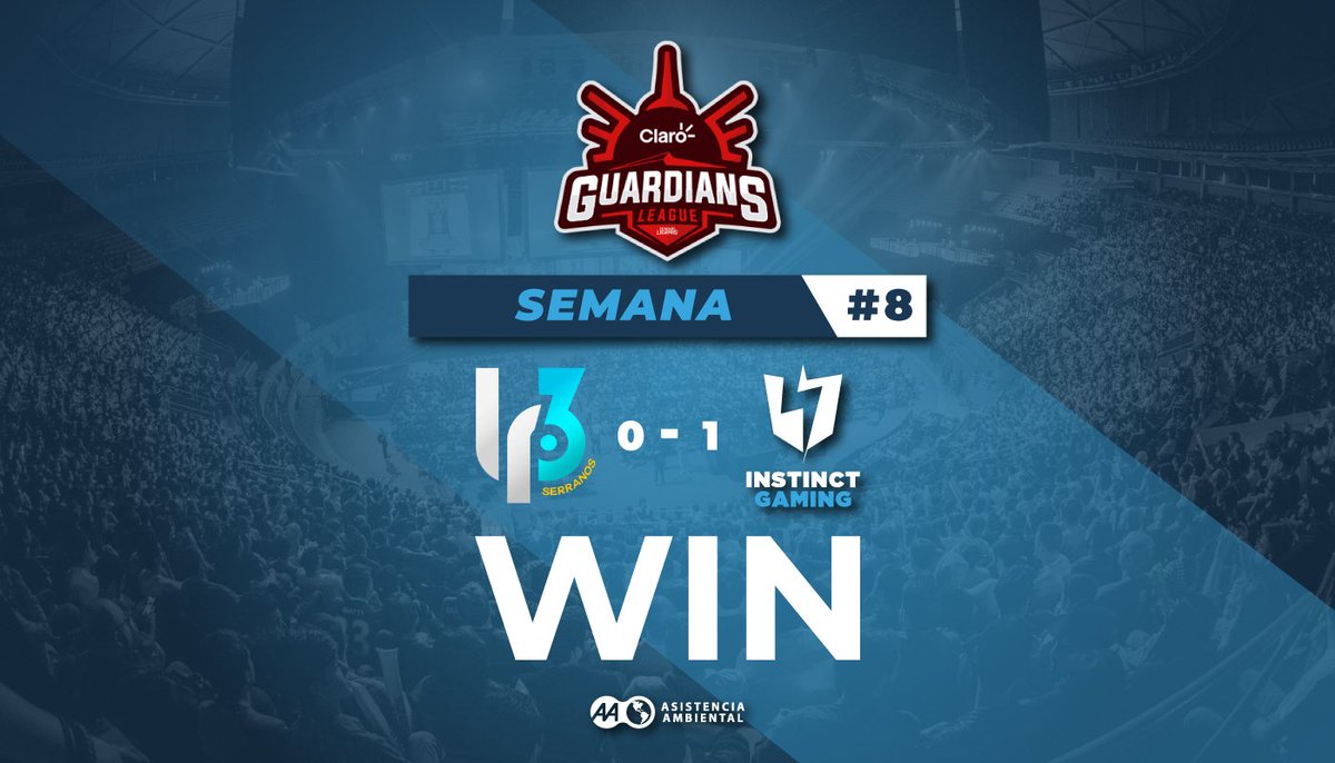 InstinctProTeam's tweet photo. Como no podía ser de otra forma, culminamos esta fase regular con un tremendo #INSGWIN ⚡
#ClaroGuardiansLeague https://t.co/2Qh6Fk1JYj