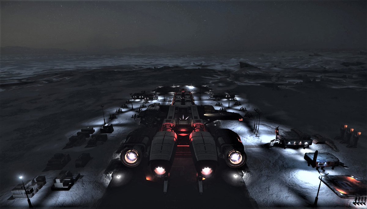 BladeHattori's tweet photo. "Good Morning Lyria" Touchdown Shubin Mining SAL-2 ๐บ๐๐ค๐ซโจ #StarCitizen #ScScreenshots https://t.co/6Ag60yWvgJ