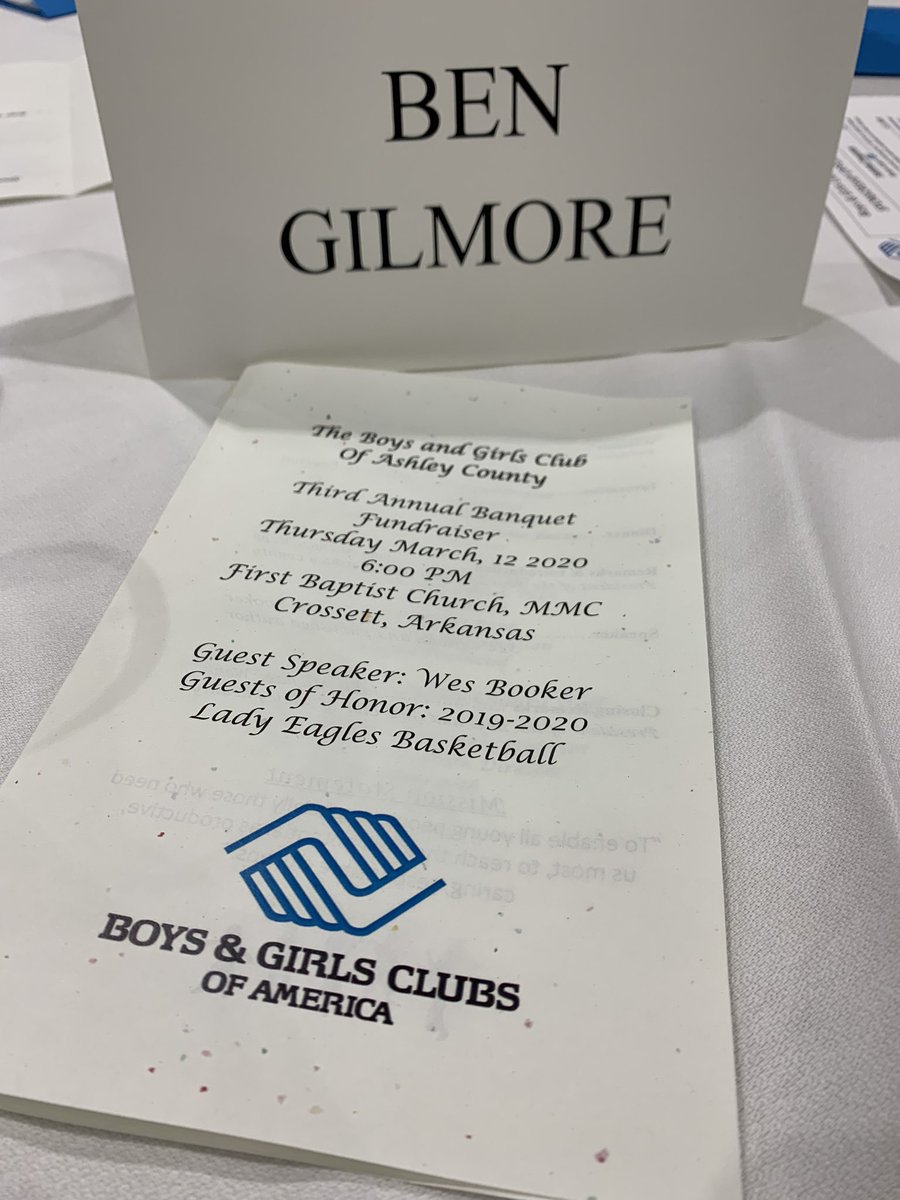 lbengilmore's tweet photo. The Boys & Girls Club in #AshleyCounty provides life skills & learning opportunities for young people in our community & it was my honor to support them tonight. Thank you to my friend & #SEC official Wes Booker for speaking & thanks for the penalty flag. @BGCA_Clubs #arpx #arleg https://t.co/eNzzoG6dt4