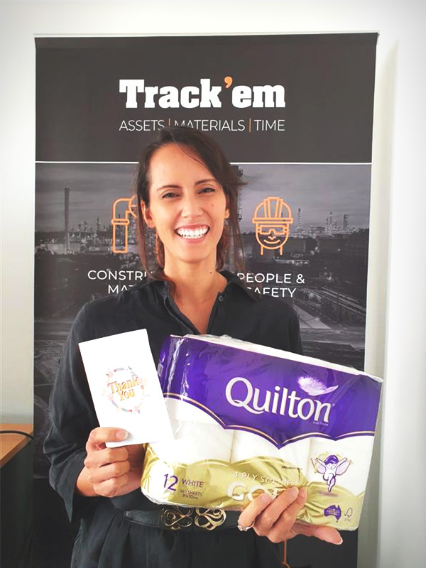 TheTrackem's tweet image. You know it's true appreciation when you say it with toilet rolls...
Amidst everything that's happening it's important to keep smiling and put your best foot forward. Thank you @Aaliya for organising Employee Appreciation Day last week. Our token of appreciation is... practical.