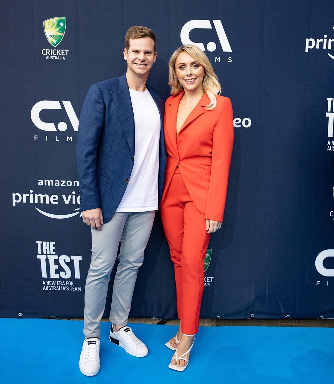 Indian Sports Beat Twitter'da: "Steve Smith with Dani Willis at the premier  of The Test - New Era of the Australian cricket . . . . . . #stevesmith  #wife #daniwillis #thetest #