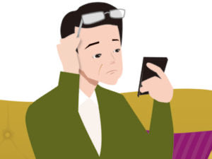 老眼あるあるのtwitterイラスト検索結果