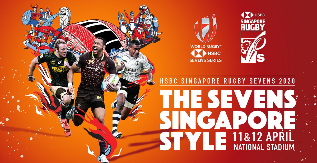 IbuDibjoTBox's tweet photo. HSBC Singapore Rugby Sevens 2020
 11 APR - 12 APR 2020  THE NATIONAL STADIUM AT SINGAPORE SPORTS HUB https://t.co/lNRNEoUhSX