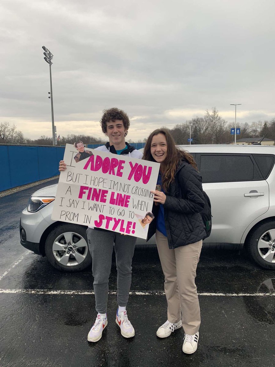 Hip hip Duray! Bella got asked by Danny today! Bella Duray and Danny Bardol are going to Prom in style 🎭 #TrojanProm2020