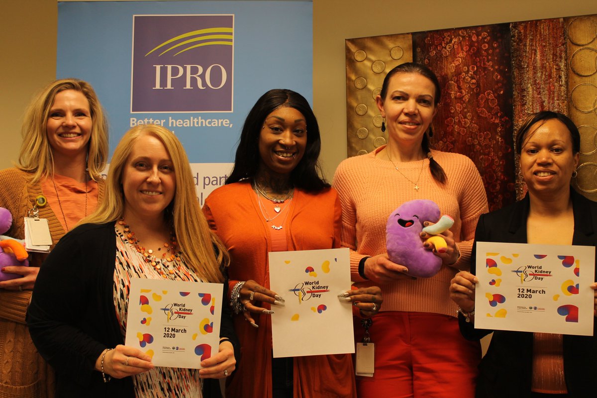 ESRDNetwork1's tweet photo. TODAY is World Kidney Day! IPRO ESRD Network of New England staff celebrated by WEARING ORANGE to promote National Kidney month. @worldkidneyday
  #nationalkidneymonth #WorldKidneyDay https://t.co/4L30OUaMWY