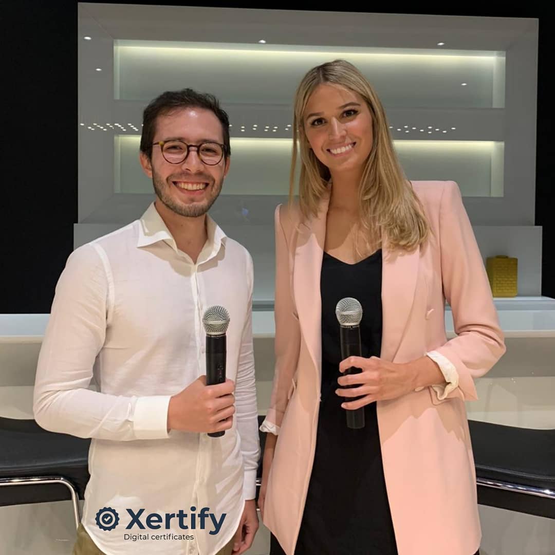 xertifyco's tweet photo. @xertifyco de visita por #Panamá compartió un poco de su trabajo en tecnología #Blockchain con el programa @Techconcatalina un canal que nos abrió sus puertas para debatir los temas actuales como el #Covid19, la cancelación de grados y la emisión #Digital de #Diplomas.
#Panamá https://t.co/dwxYkbb7Hi