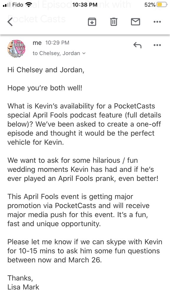 Hey <a href="/ThatKevinSmith/">KevinSmith</a> remember about 2 yrs ago we had the amazing @TorrensJonathan plead our case for a podcast interview? You said YES on Twitter and we died!😵Always seems to be a no answer though😪Can we PLEASE make this happen for our April Fools project with <a href="/pocketcasts/">Pocket Casts</a>?🙏