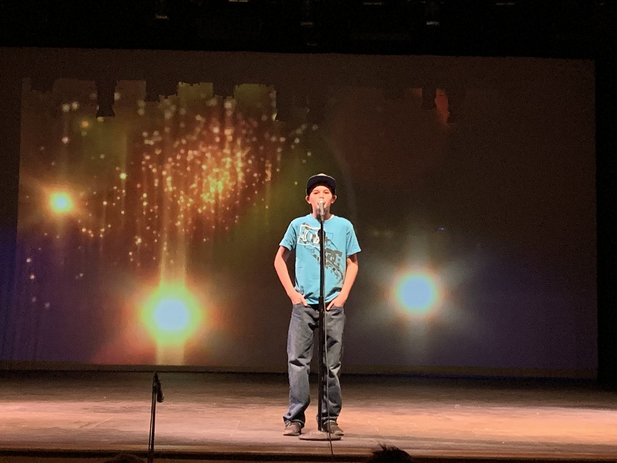 WFMiddleSchool's tweet photo. WMS Talent Show! https://t.co/AKdFZJjRVs