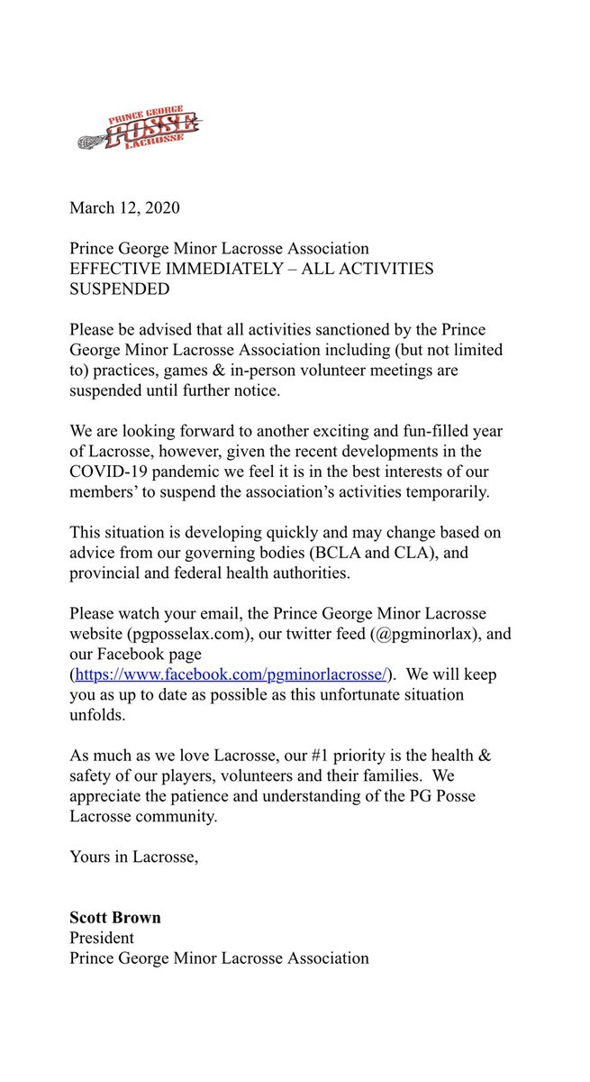 Prince George minor Lacrosse (@pgminorlax) on Twitter photo 