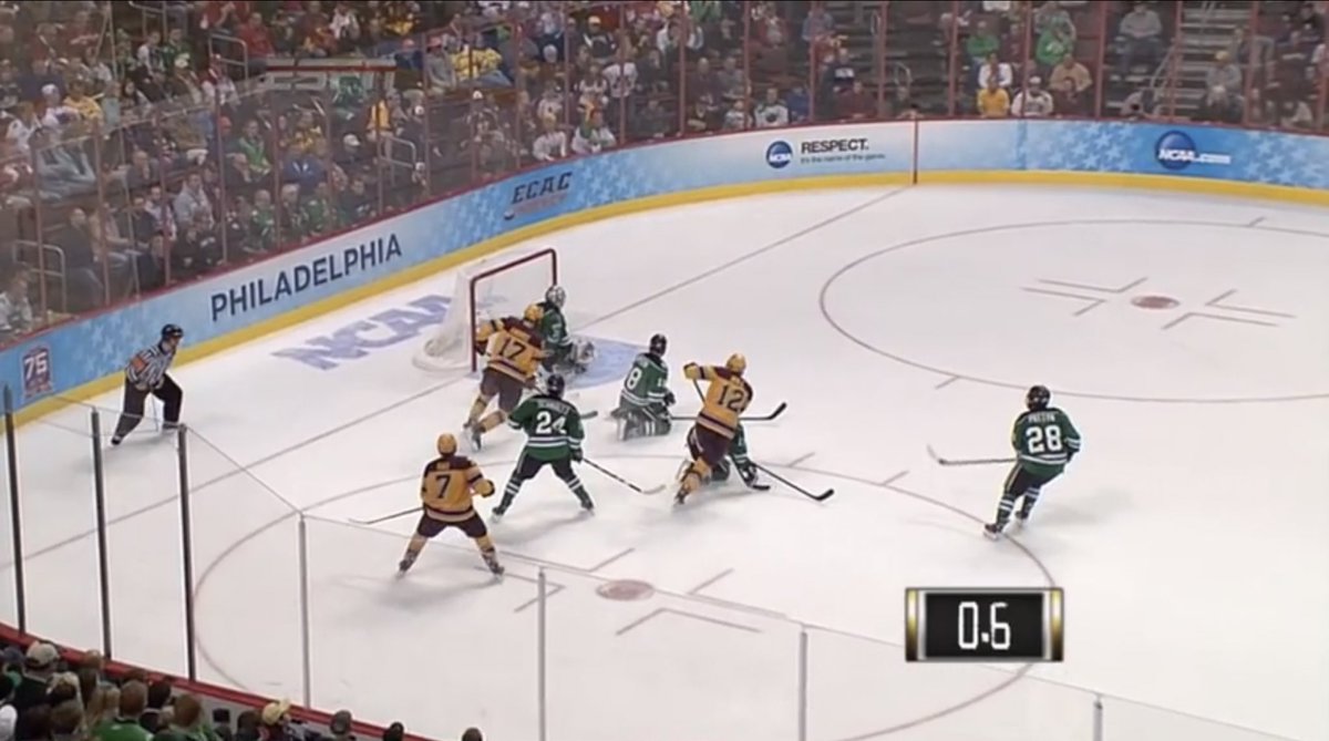 Josh_Holman_'s tweet photo. @BarstoolUND I don’t know... the 2014 Frozen Four ending was tough https://t.co/7FLhD8IVUW