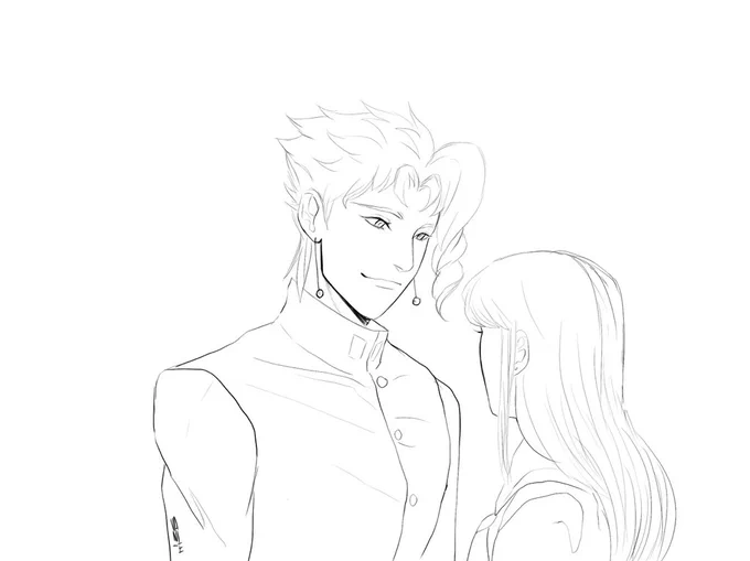 I still can't believe that a 17 yo looked like that❗️
#JOJOsBizzareAdventure 