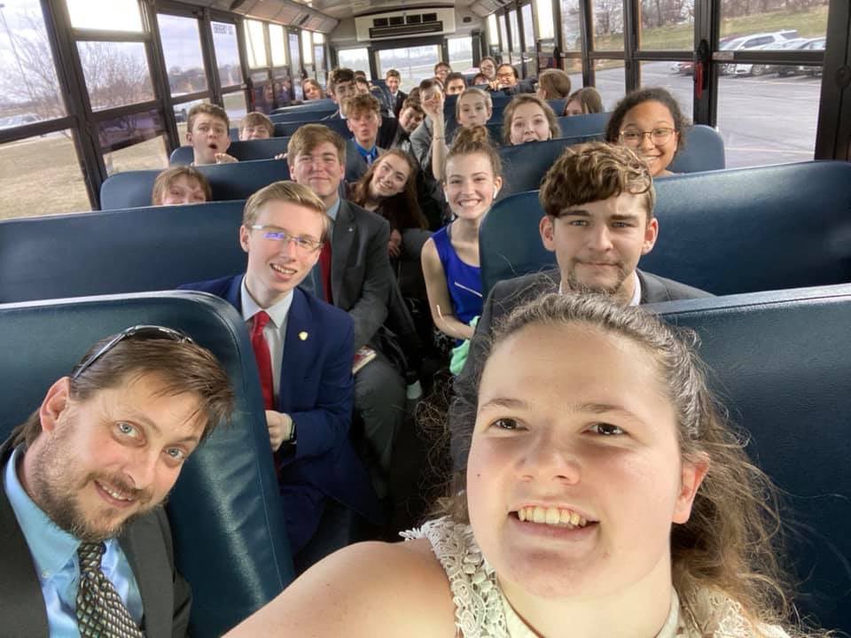 These amazing students lost their qualifying tournament to Nationals today because of the health risk hitting our country.  However, they pulled together &amp; worked hard to be helpers in the world with too few helpers. 💕