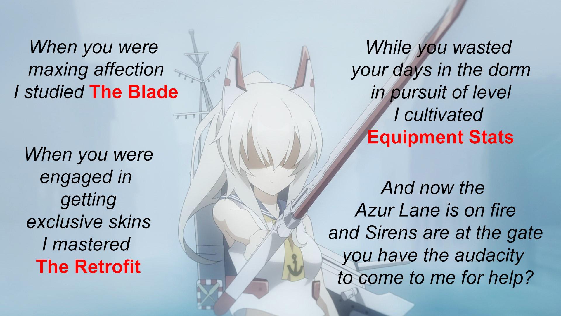 rAzureLane on X: Ayanami studied the blade #AzurLane  t.cobGj9LcgrTP t.coBvRMJIckZk  X