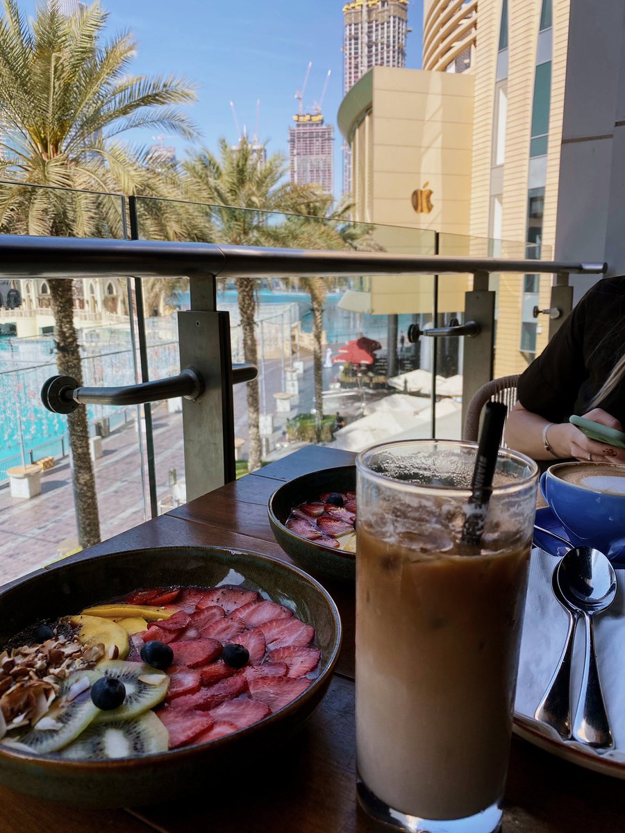 A nice breakfast in Dubai with my best friend 💙🇦🇪