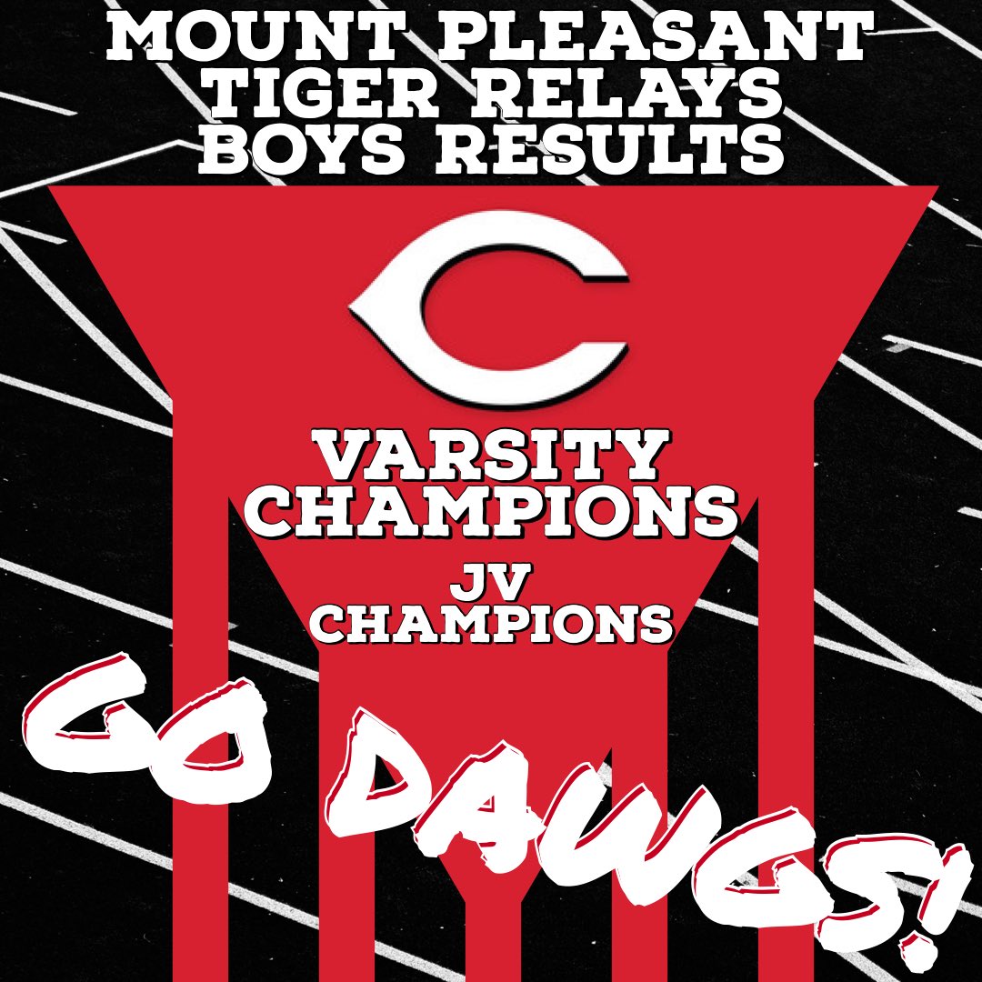 carthagedawgs's tweet photo. Congrats to our boys’ track teams who took home both the Varsity and JV team championships along with lots of individual and relay medals! #runlikeadawg🐾 #winlikeadawg🐾 https://t.co/1ve7UvwhQr